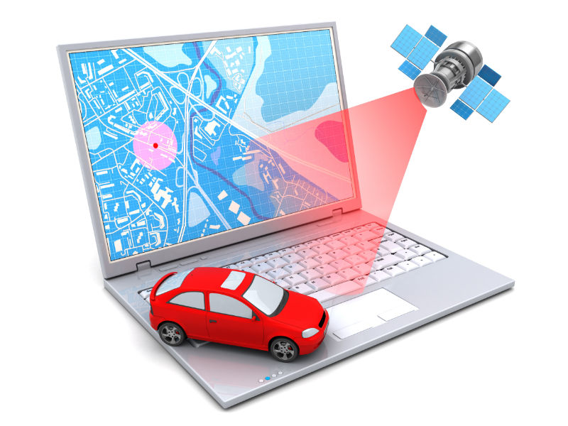 GPS sledování vozidel a zobrazení na mapě v reálném čase